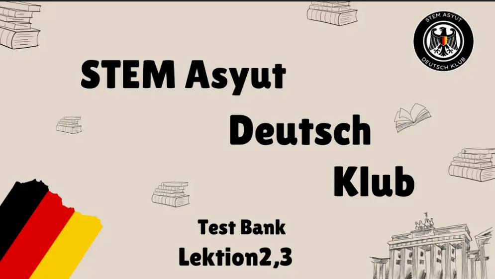Testbank - Lektionen 2 und 3